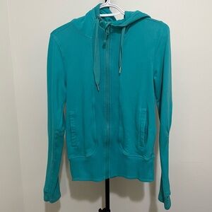 Lululemon Hooded Zip up Jacket Blue | Sz 6